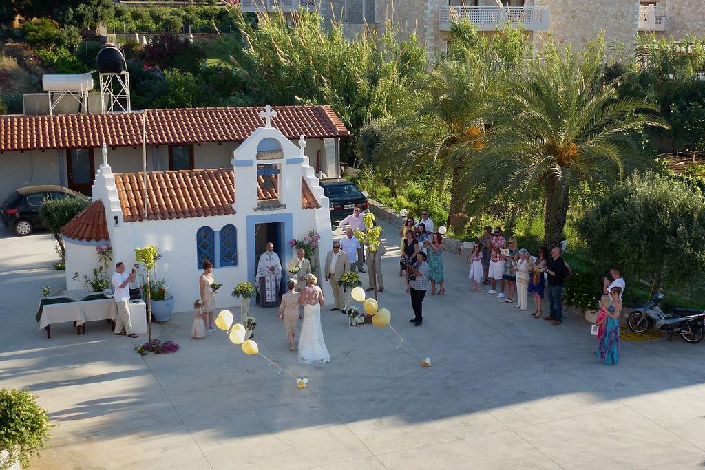 Aggello Boutique Hotel Stalís Ngoại thất bức ảnh